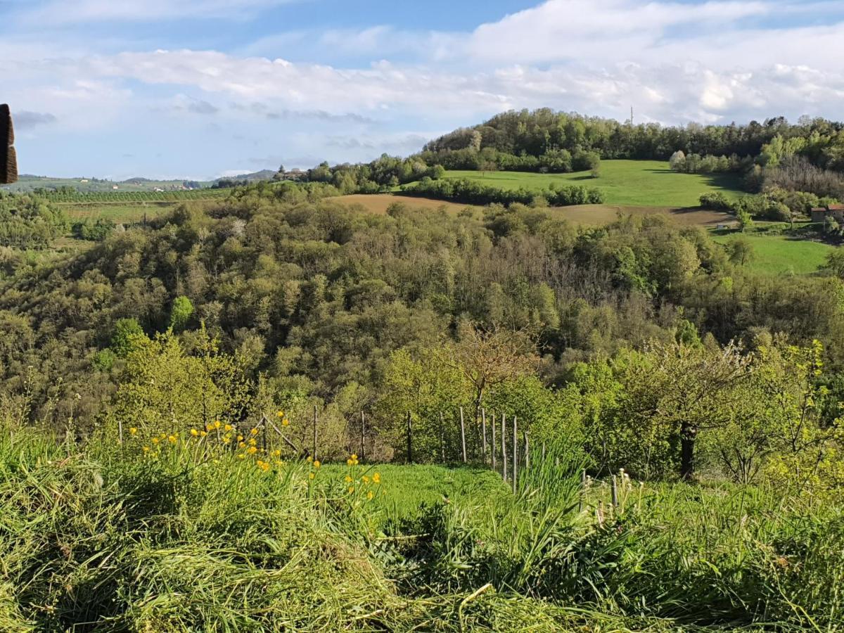 Cascina Brichat Alta Langa Bed and Breakfast Serravalle delle Langhe Eksteriør billede